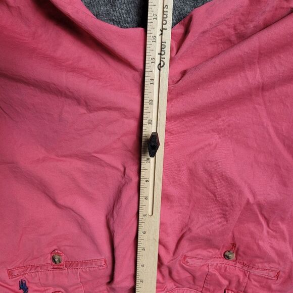 Polo Ralph Lauren Short Men’s Size 42 Red Chino Classic Fit Pony On Back Pocket - Picture 10 of 10